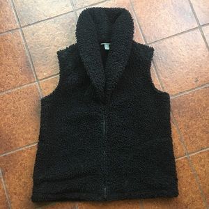 ❤️❤️SOLD❤️❤️  J. Jill faux shearling vest**